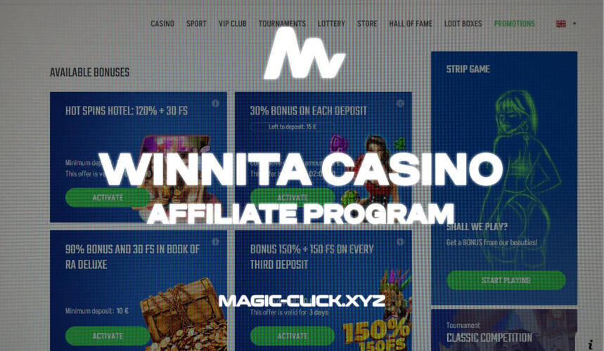 Scopri il Magico Mondo di Winita Casinò